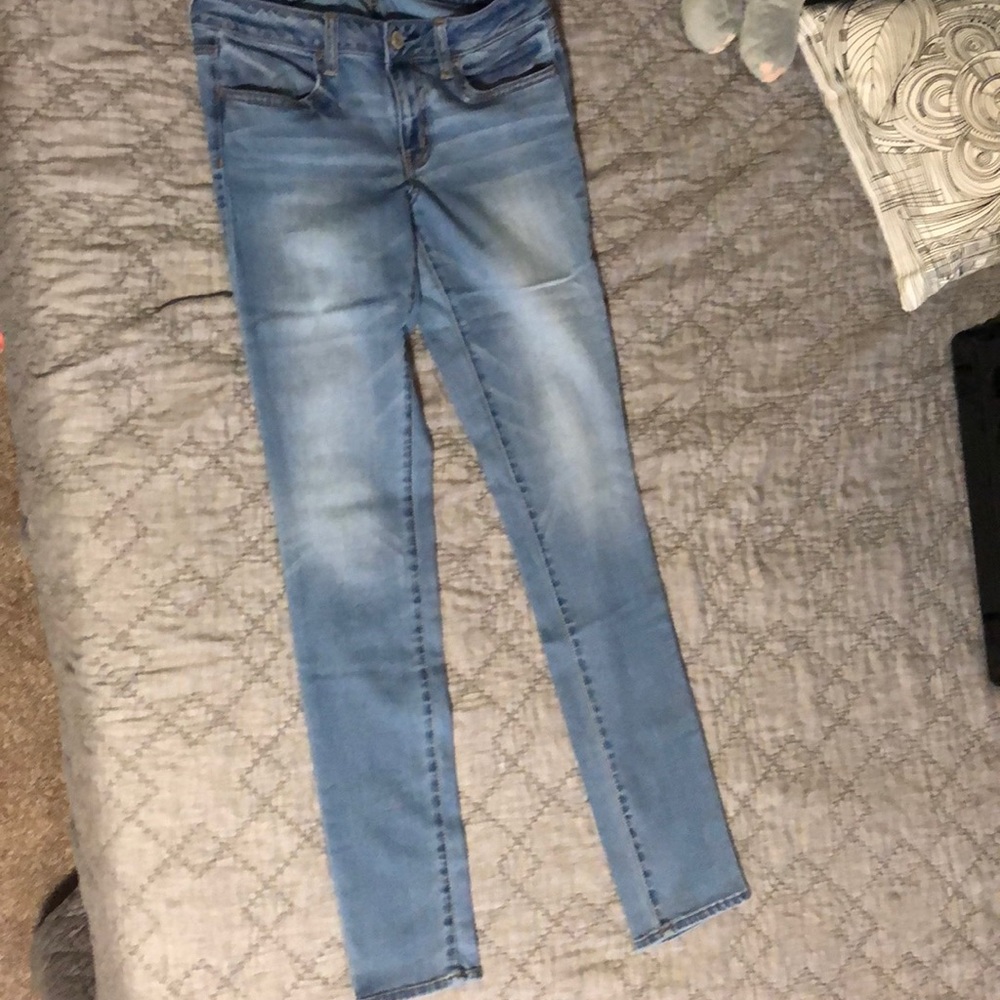 American Eagle Super Stretch Jeggings X-long